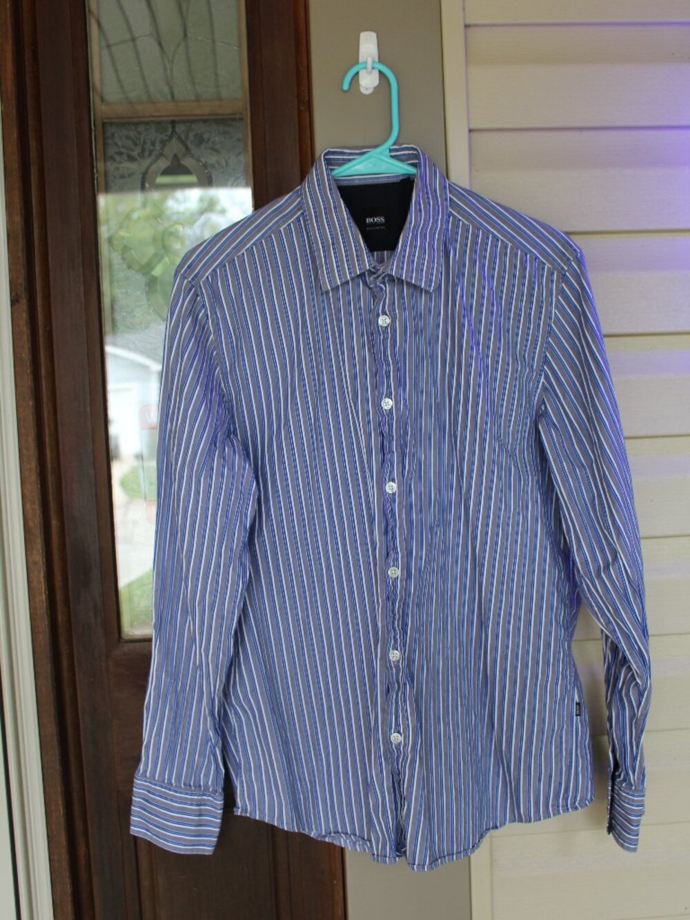 Hugo Boss Men's Dress Shirt Size Large